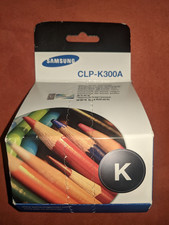 Genuine Samsung CLP-K300A Black Toner Brand New picture