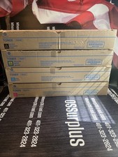 SET OF 4 KONICA MINOLTA  TN626 K Y M C TONER CARTRIDGES BIZHUB SEALED picture