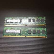 2PCS Samsung 1GB 1Rx8 PC2-5300U Desktop Memory Ram M378T2863DZS-CE6 PC Memory picture