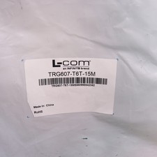 L-Com Industrial Outdoor High Flex Cable Category 6a 10g M12 IP67 Teal 15 M picture
