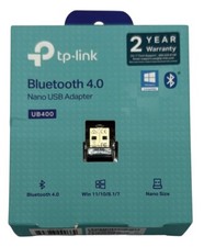 TP-LINK Bluetooth 4.0 Nano USB Adapter Win 11 Devices UB400 - New Open Box picture