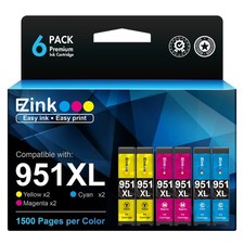 E Z Ink Compatible Hp 951Xl Ink Cartridge Combo Pack 6 Colors High Yield picture