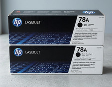 HP 78A Black Toner Cartridge CE278A 2-Pack for LaserJet P1606dn M1536dnf New picture