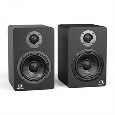 H1 Computer Speakers for Desktop PC, Monitor & Laptop, 60W Powered 2.0 Black picture