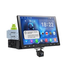 A5L 10inch Android Double DIN &Single DIN Adaptive Car Stereo, Floating QLED ... picture