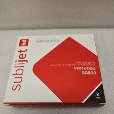 FOR SALE Genuine SAWGRASS Sublijet HD BLACK 75ml for Virtuoso SG800,Exp: 09/25   picture