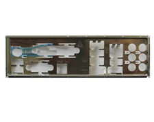 original I/O Shield For ASUS P5P43TD PRO motherboard Backplate IO Rear Baffle picture