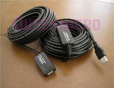 65Ft USB 2.0 Active Repeater Booster Amplified Male to Female Extension Cable picture