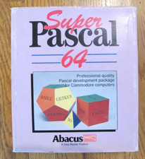 Super Pascal 64 - Commodore 64 C64 - Abacus/Data Becker - Very Rare - Untested picture