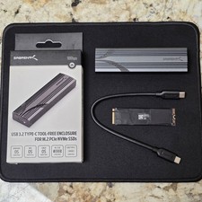 ACER 1TB NVMe M.2 SSD, Comes With A SABRENT, Tool-Free Enclosure, SSD is at 100% picture