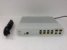Cisco Catalyst 2960-C Series PoE WS-C2960C-8PC-L 8-Port Managed Switch  picture