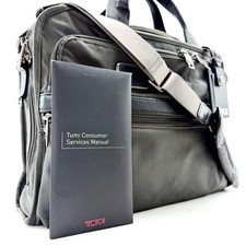 TUMI 26108IG2E Alpha 2 2 Way Briefcase Organizer Black A4 Laptop Bag picture
