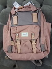 Himawari Women's Backpack , Pink+gray, Regular Pink&gray picture