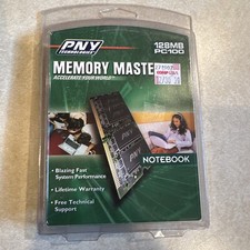 PNY - 128MB PC100 SoDIMM Notebook Memory Model:6416YESWMC SKU:3910129 picture