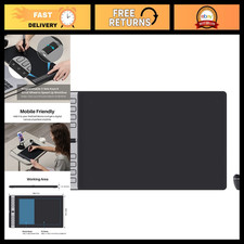 Large Drawing Tablet with 8 Custom Express Keys, Pressure Sensitivity, USB-C Con picture