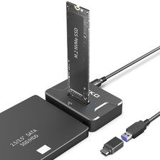 AOKO M.2 NVMe SSD to USB Reader, 2.5