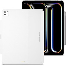 Title: MAGEASY CoverBuddy iPad Pro 13 Case for Magic Keyboard Graphene White picture