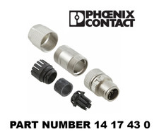 Genuine Phoenix Contact - Ethernet Data Connector VS-08-M12MS-10G-P SCO 1417430 picture