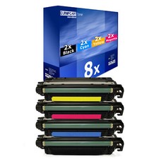 8x Eurotone Compatible Toner Cartridges for HP M-553-dn MFP M-577-dn picture