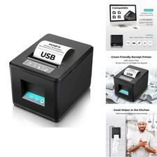 MUNBYN P098 80mm USB Thermal Receipt Printer with Auto Cutter picture