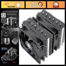 High-Performance CPU Air Cooler, 6 Heat Pipes, Dual 120mm Fans, AM4/AM5/LGA 1700 picture