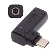 Cablecy 140W 100W DC Jack Input to USB-C Type-C PD Power Plug Charge Adapter picture