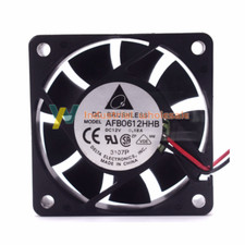 1pc brand new DELTA Fan AFB0612HHB DC12V 0.18A 6015 6CM 2 wire cooling fan picture