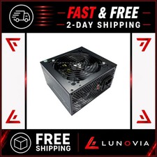 Apevia CAPTAIN550 550W ATX Power Supply 120mm Fan 20+4 Pin PCI-E SATA picture