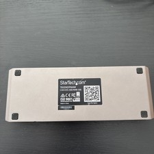 StarTech.com Thunderbolt 3 Dual Docking Station TB3DKDPMAW - with power adapter  picture