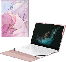 Sleeve for 13.3 Inch Samsung Galaxy Book, Glitter Marble, Card Pocket picture