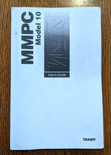 SUPER RARE Vintage 1993 Radio Shack Tandy 3100 MMPC Model 10 User's Guide picture