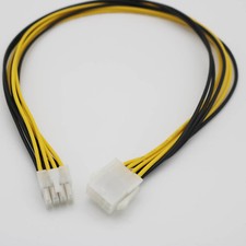 10x 8-Pin 12V Power Extension Cable Male to Female EPS ATX Motherboard CPU 50cm picture