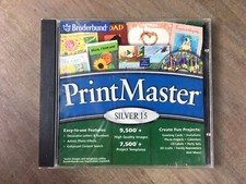 PRINT MASTER SILVER 15 : CD-ROM PC WIN 98/ME/2000/XP picture