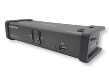 IOGEAR MiniView GCS1742 2-Port Dual View KVM Switch W / Power Supply *Free S/H picture