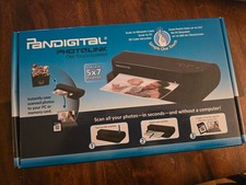 Pandigital Photolink One-Touch Scanner PANSCN04 5x7 Inch Photo Scanner SEALED picture