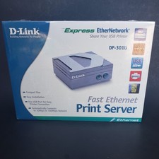 D-Link Express Fast Ethernet Single Port USB Print Server DP-301U New picture