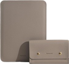 PU Leather Padded Laptop Sleeve Bag 13Inch for New MacBook Air 13 A3113 M3, 2024 picture