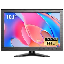 10.1 inch CCTV Monitor 1366x768 HDMI VGA BNC USB fr Gaming Security Raspberry Pi picture