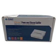 PLANET POE-151S 802.3af Power Over Ethernet Splitter New In Box picture
