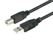 Monoprice USB-A to USB-B 2.0 Cable - Active, 28/24AWG, Black, 33ft picture
