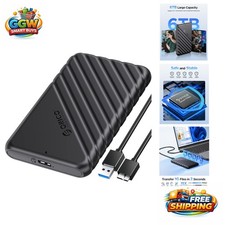 Compact & Stylish 2.5 inch External SSD Hard Drive Enclosure for Versatile Use picture