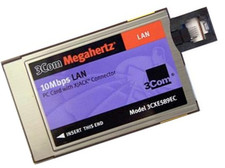 U93043 3Com Megahertz PCMCIA Ethernet LAN PC Card with XJACK 3CXE589EC G1N picture