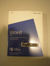 MS Microsoft Office  Word 2013 Full English Retail Boxed Version PKC =SEALED= picture