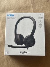 Logitech H390 Over-Head Comfort USB Headset w/ Noise-Canceling Microphone * NEW picture