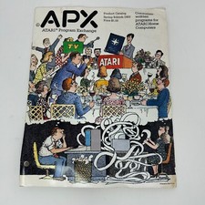 Atari Program Exchange Spring 1983 Software Catalog APX picture