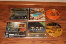 2 PC Games: Explorers of the New World & Mummy Tomb of the Pharaoh on CD-ROM picture