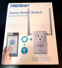 TRENDnet Home Smart Switch with Wi-Fi AC750 Extender (THA-103AC)  *NEW* picture