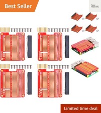 4X Prototype Breakout DIY Breadboard PCB Shield Board Kit for Raspberry Pi 4 ... picture