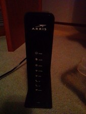 ARRIS TG1682G DOCSIS 3.0 Dual-Band Cable Modem WiFi Router 4-Port Black picture