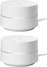 Google Nest Wifi GJ2CQ AC1200 Dual-Band Mesh Wi-Fi System w/Power -  WHITE picture